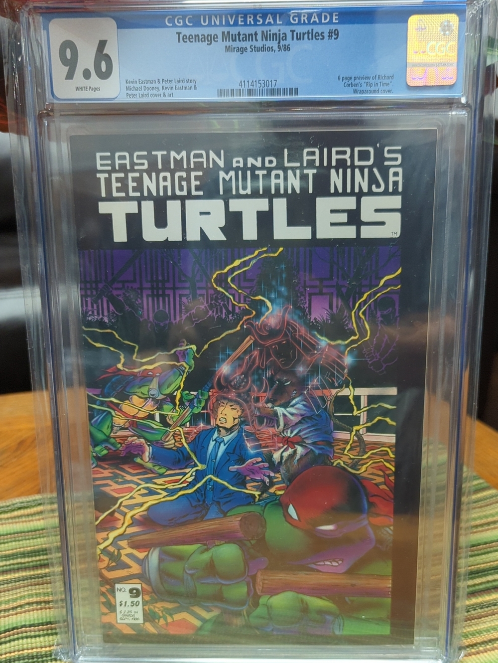 DC Comics Teenage Mutant Ninja Turtles #9 — Purple, Green, Red Cover